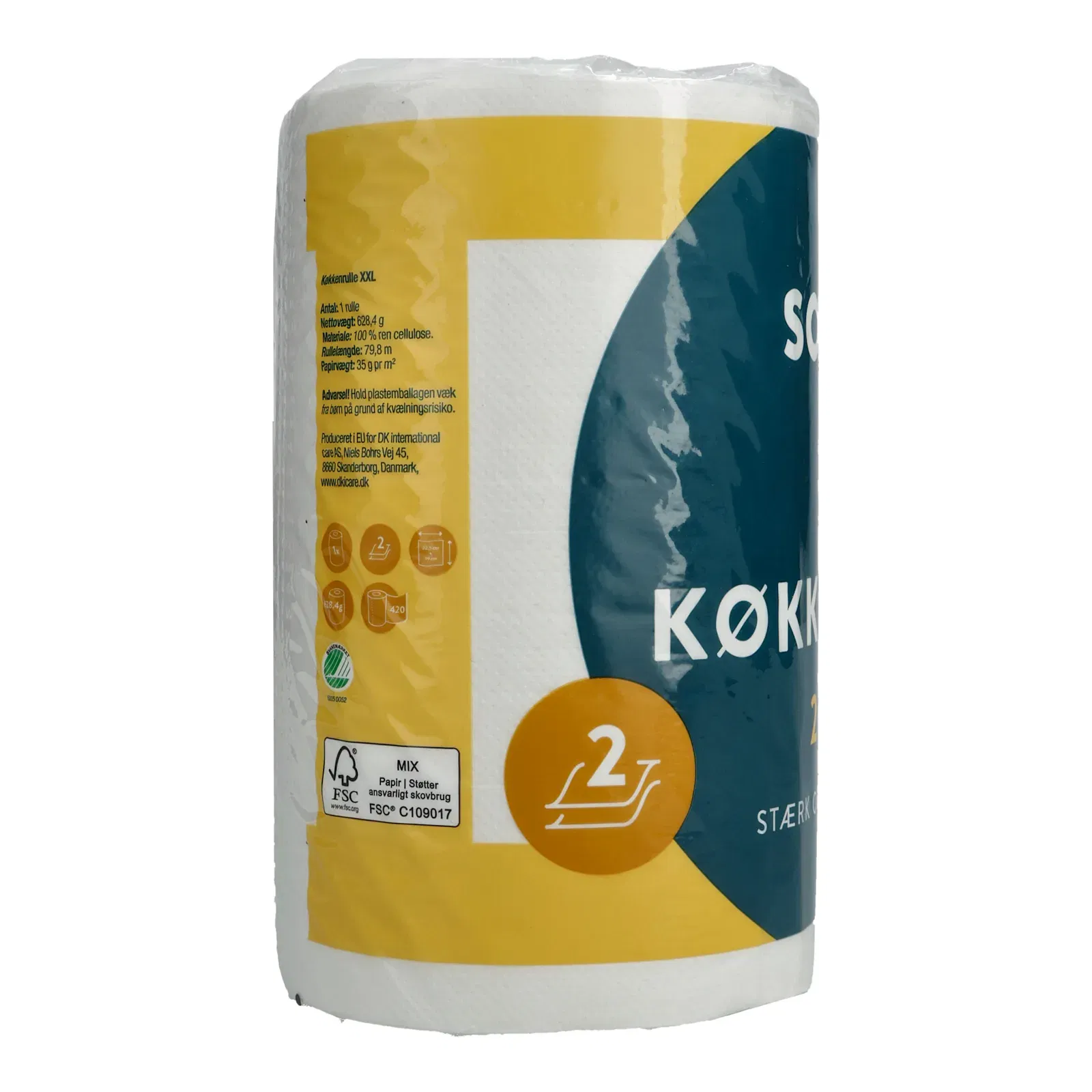 Eldhúsrúlla XXL 2L 79cm, 12stk