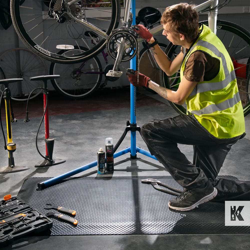 Kleen Comfort Standmotta gúmmí 80x60cm svört