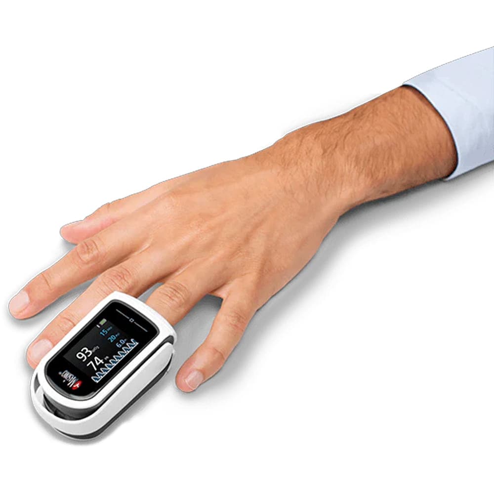 MightySat Rx, mettunarmælir á fingur með Bluetooth, PVi, RRp
