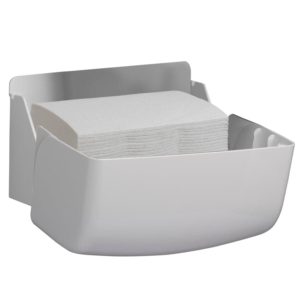 Skammtari fyrir miðaþurrkur compact hvítur