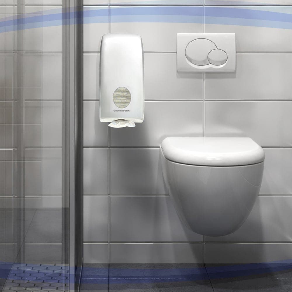 Skammtari fyrir WC uno hvítur