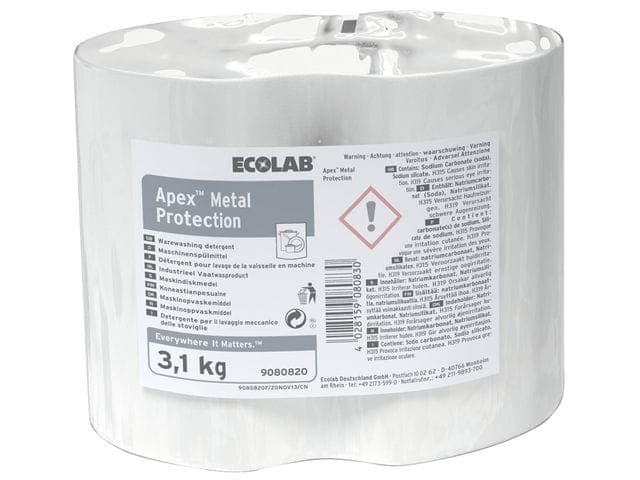 Uppþvottavélaefni, Smartpower Metal Protect, 3,1kg
