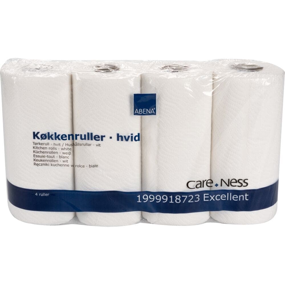 Eldhúsrúllur 2L 100 blöð, 8x 4stk