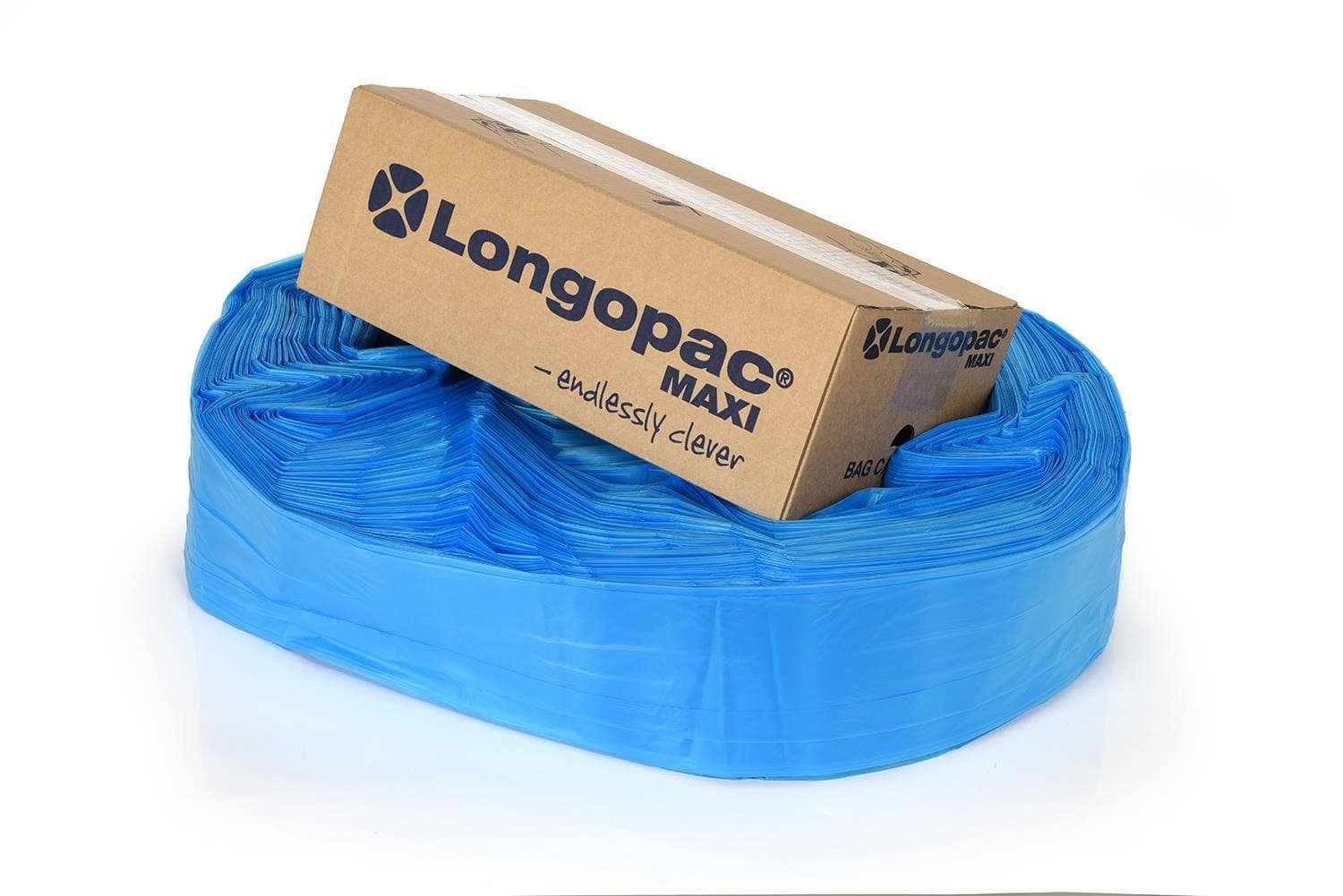 Longopac MAXI, blá plastslanga