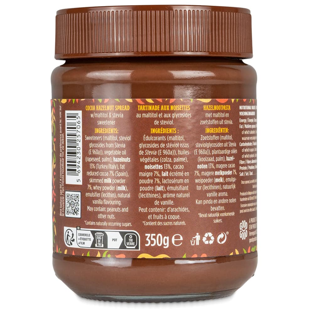 Choco Hazel Súkkulaðiálegg, 6x 350g