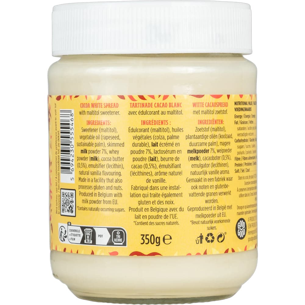 Hvítt Súkkulaðiálegg, 6x 350g
