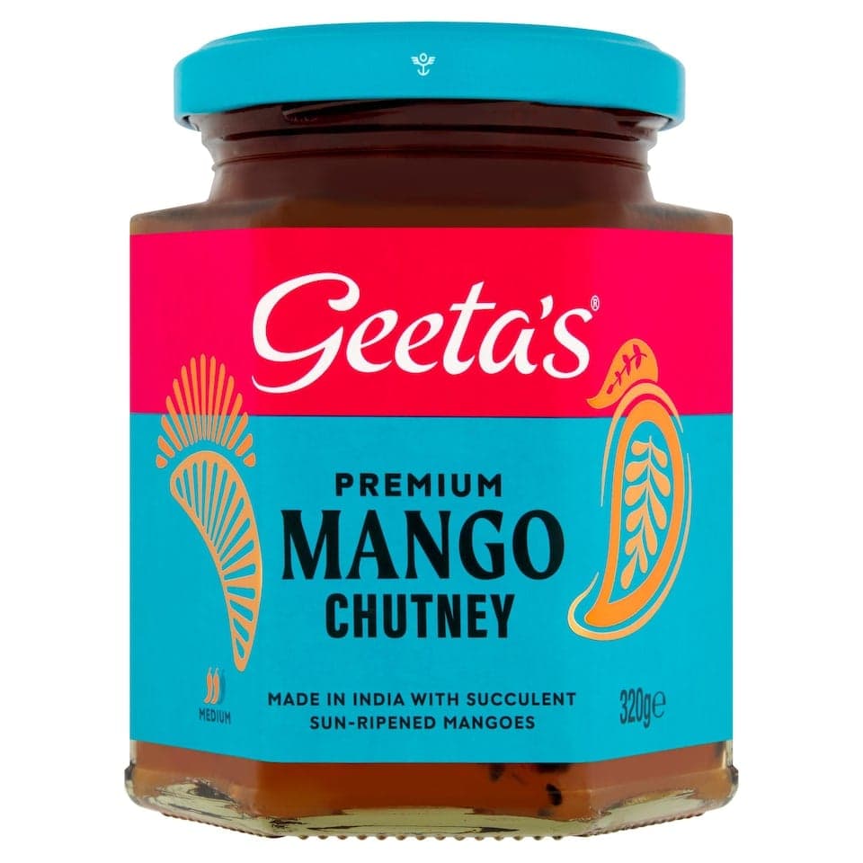 Geeta´s Premium Mango Chutney, 6x 320g