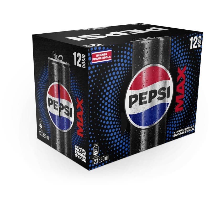 Pepsi Max, 12x 330ml