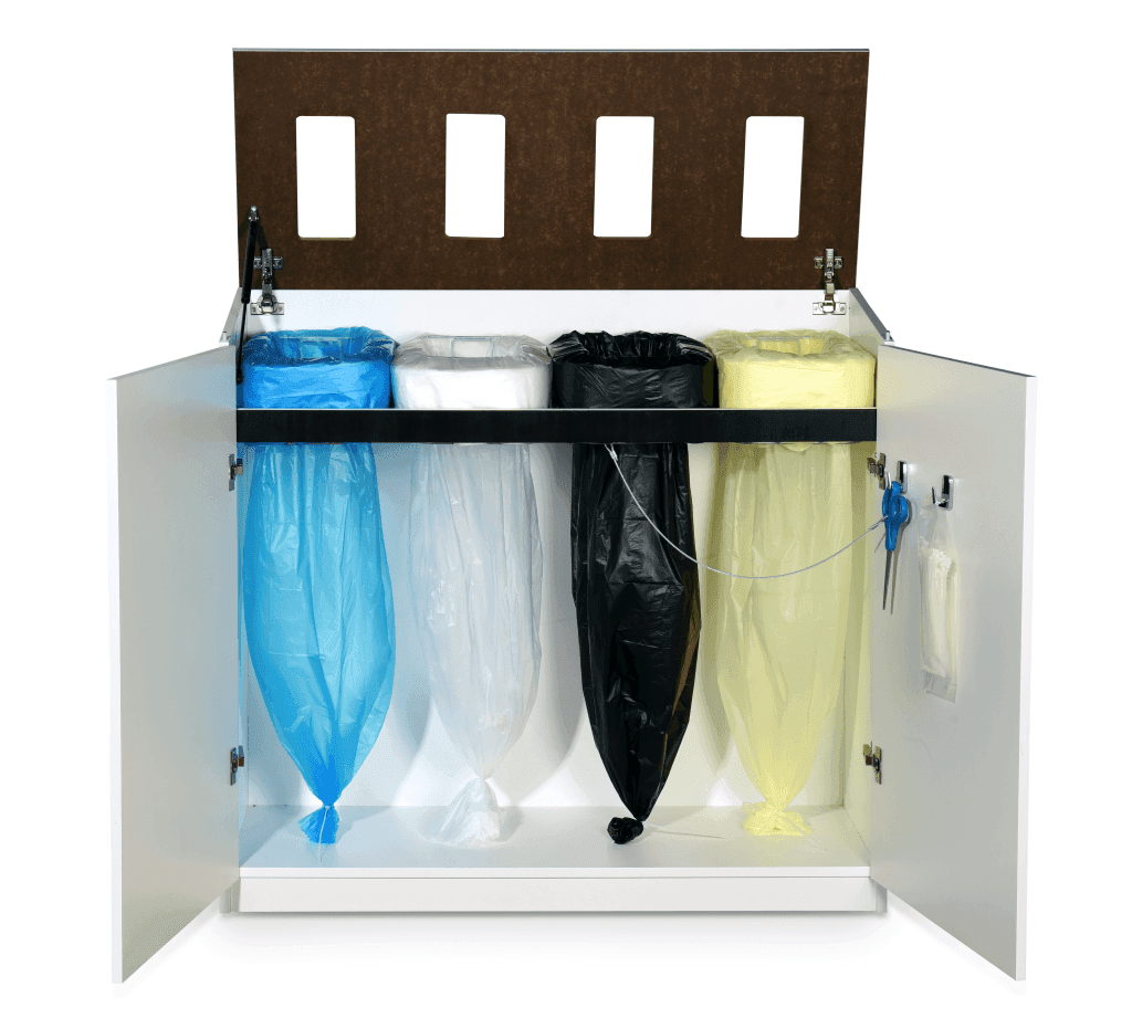 Longopac Bin Multi 4 Mini, hvítur