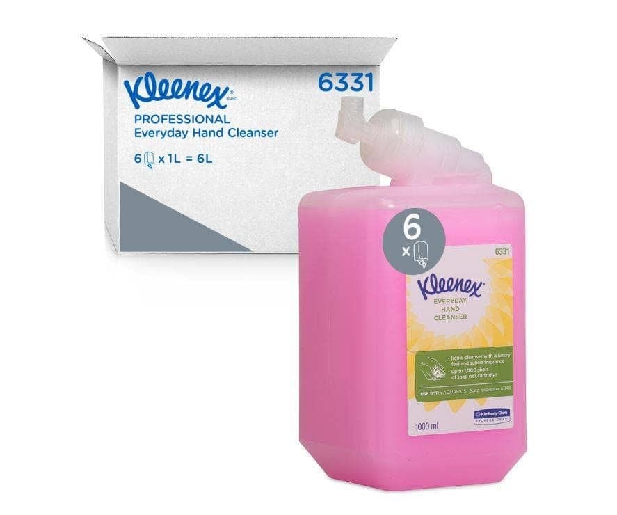 Kleenex Handsápa með ilm Bleik, 6x 1L