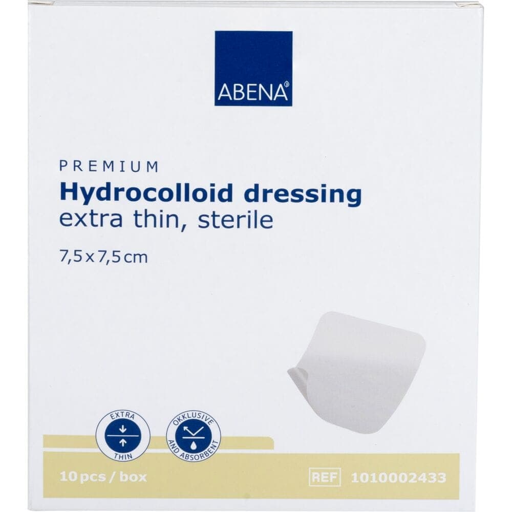 Kaka (Hydrocolloid) steríl 75x75mm, 10stk