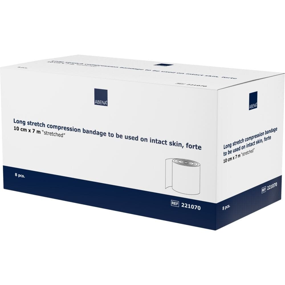 Long Stretch Bandage 7mx10cm, 8stk